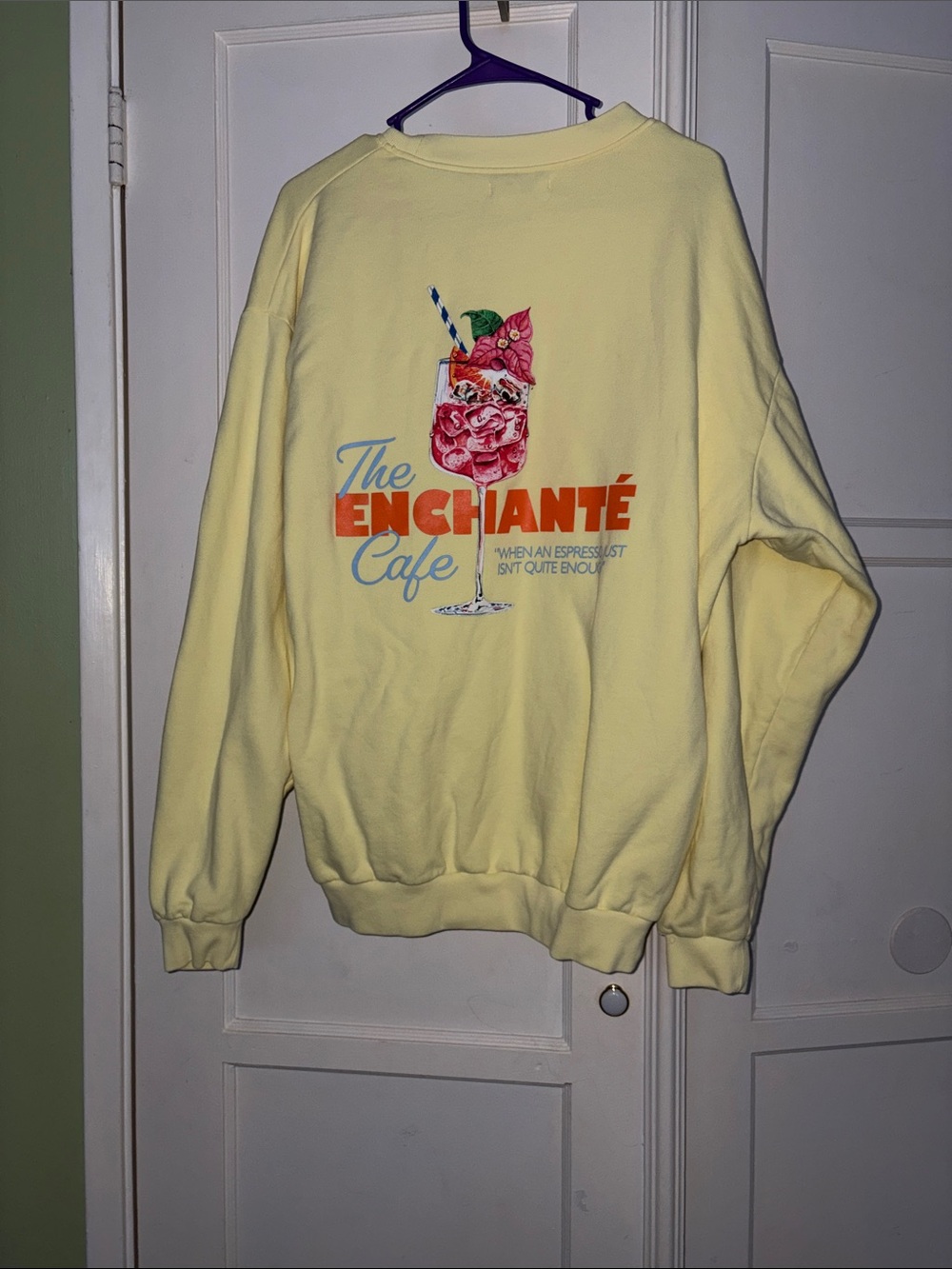 Daniel Ricciardo The Enchanté Café Yellow Sweatshirt - Picture 3 of 6